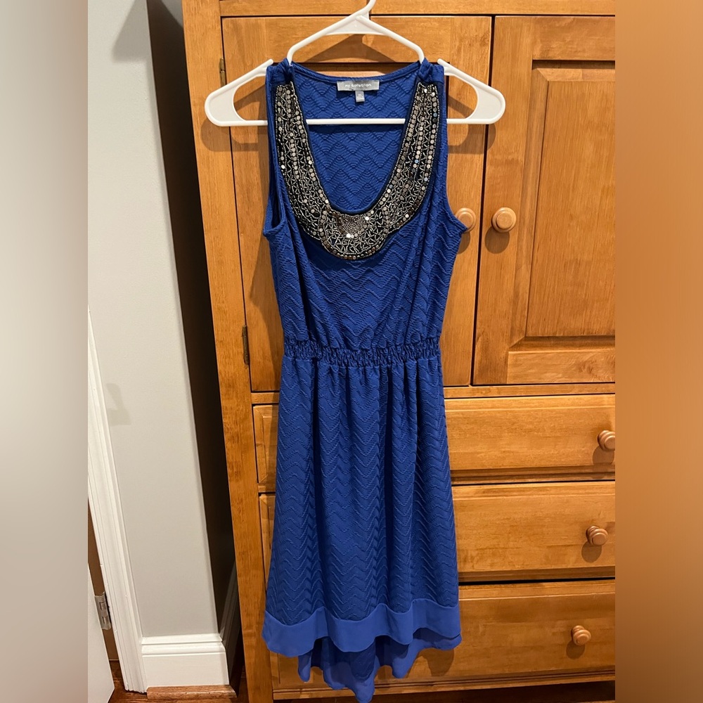 NY collection Blue Midi Dress